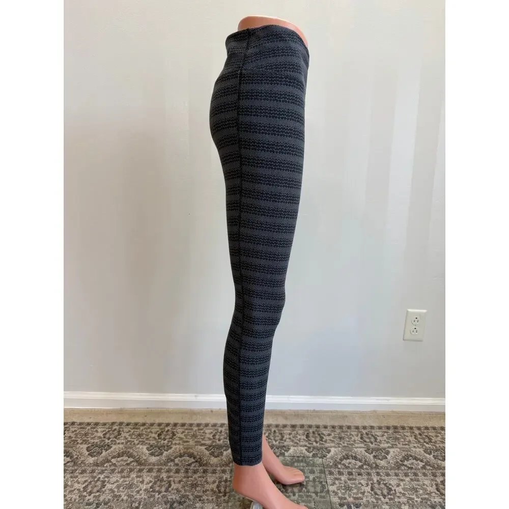 Nike Dri-FIT Legend High Rise Gray Black Space Dye Training Leggings Sz M